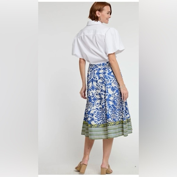 HINSON WU Dresses & Skirts - NWT HINSON WU Gloria Ceramic Tile Print
Skirt